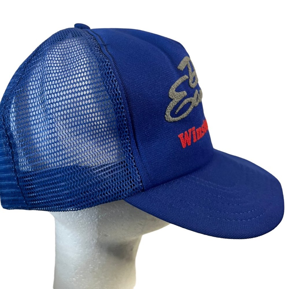 Dale Earnhardt Winston Cup Champion Vintage Trucker Hat Cap View 4
